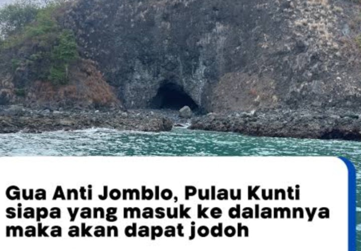 Mitos Goa Purba di Pulau Kunti dan Mitos Anti Jomblo