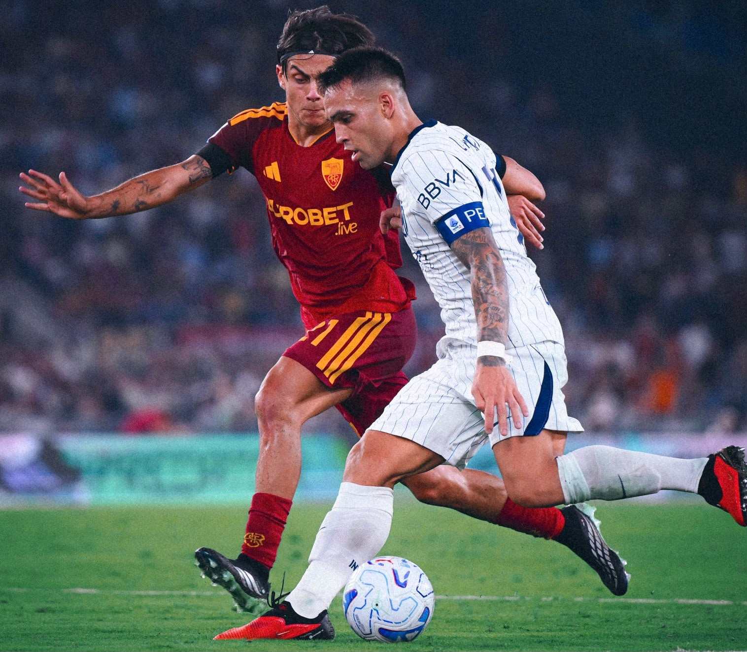 Hasil Roma vs Inter Milan 2-2: Dua Gol Lautaro Martinez Bawa Inter Terhindar dari Kekalahan