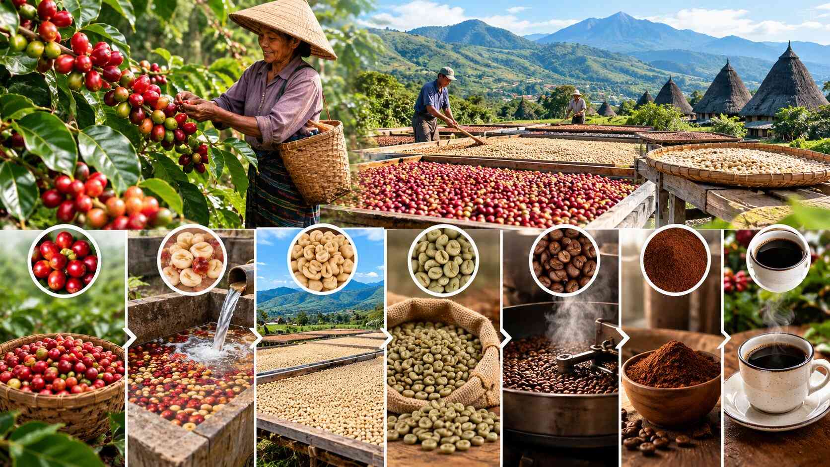 Dari Buah hingga Secangkir Kopi, Begini Proses Pengolahan Biji Kopi