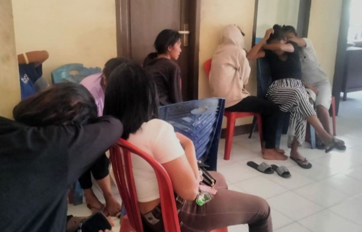 10 Wanita Open BO Diamankan Aparat di NTT