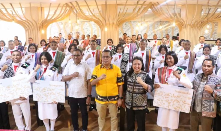 Bank NTT Apresiasi Paskibraka NTT dengan Tabungan Rp1 Juta