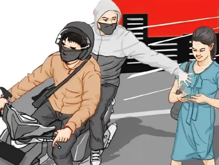 Siswi SMK di Palu Jadi Korban Begal Dada, Terekam CCTV!