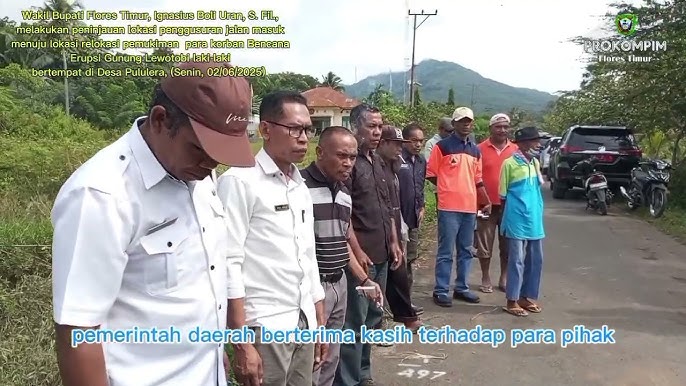Akses ke Huntap Mulai Dibuka dan Rasa Terima Kasih Wabup Flotim