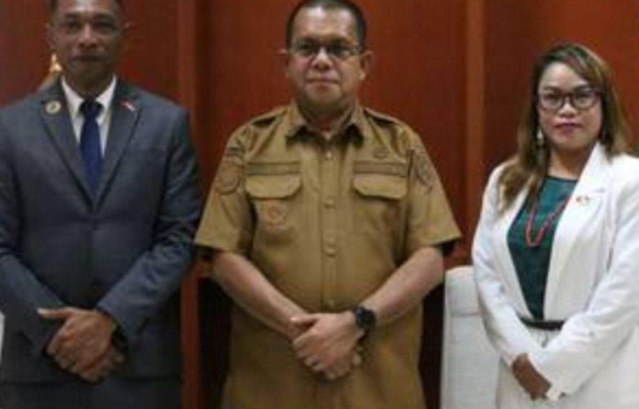 Gubernur NTT Menerima Audiensi Kosul Timor Leste