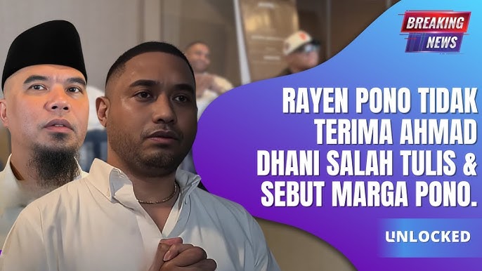Blunder Plesetkan nama marga, Ahmad Dhani harus berhadapan dengan keluarga Rayen Pono