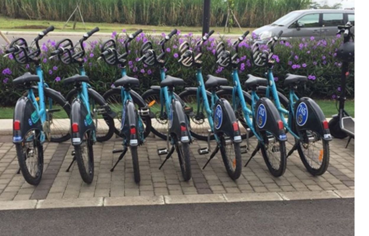 Sensasi Bersepeda dengan Vibes ala Korea di Bandung