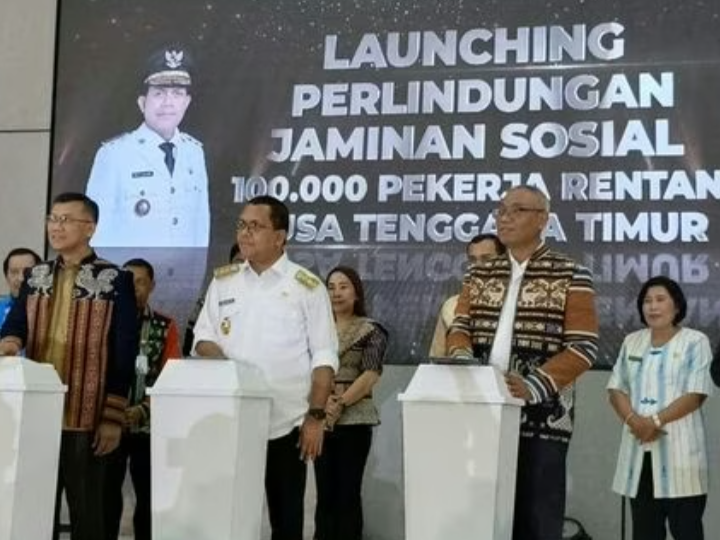 100 Ribu Pekerja Rentan-Miskin di NTT Dapat Jaminan BPJS Ketenagakerjaan