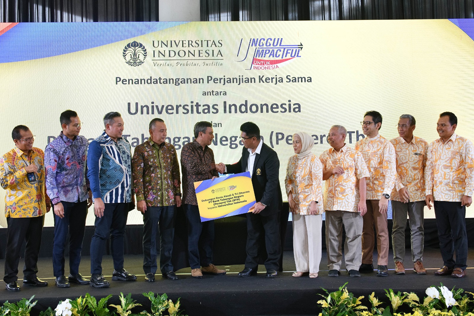BTN Kolaborasi dengan UI untuk Pengembangan Kampus dan Pemberdayaan Akademisi