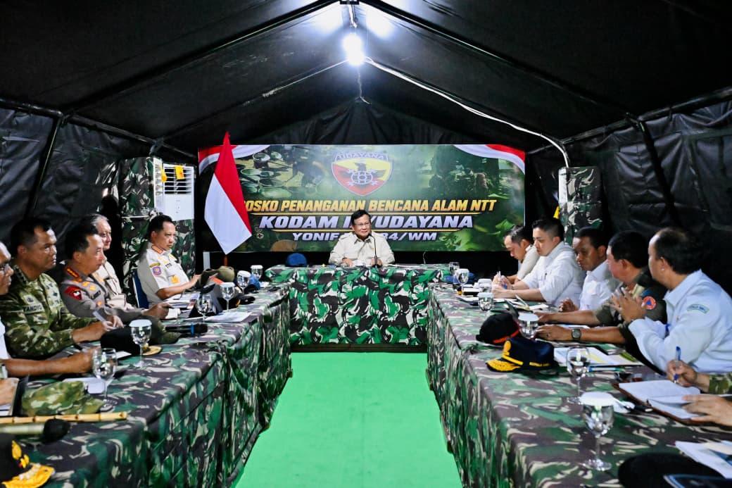 Gempa NTT, Presiden Prabowo Kucurkan Rp200 Miliar untuk Pemprov dan 8 Kabupaten