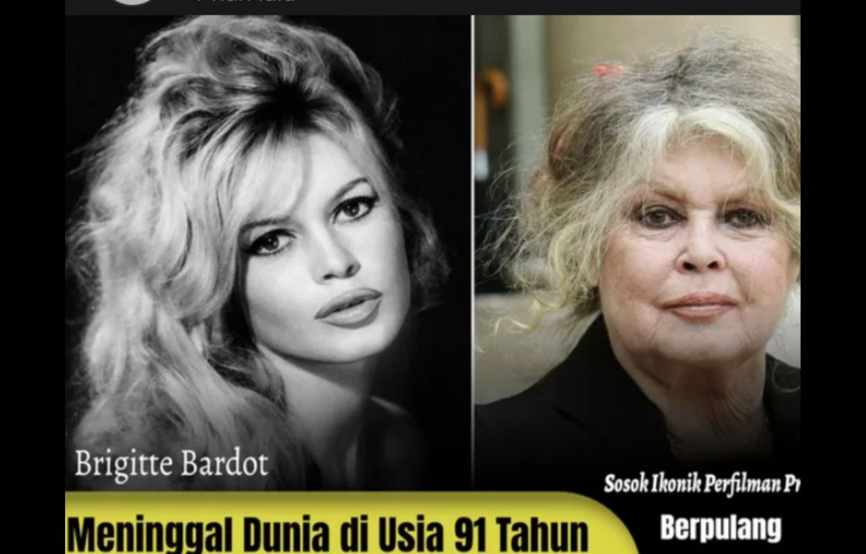 Brigitte Bardot Melekat di Benak Presiden Prancis dan Politikus Dunia
