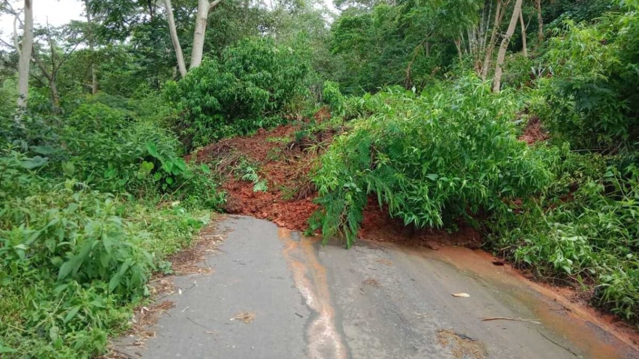Jalan di Manggarai Timur ini tak Terurus dan Memperihatinkan, Tolong Perhatian Pemerintah