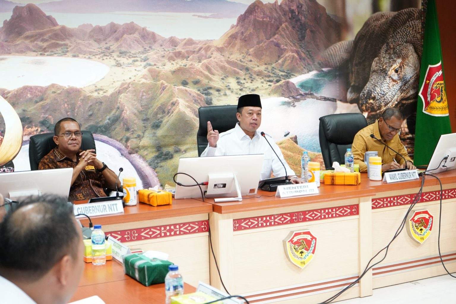 Pemprov NTT dan ATR/BPN Perkuat Sinergi Percepatan Sertifikasi Tanah dan Tata Ruang