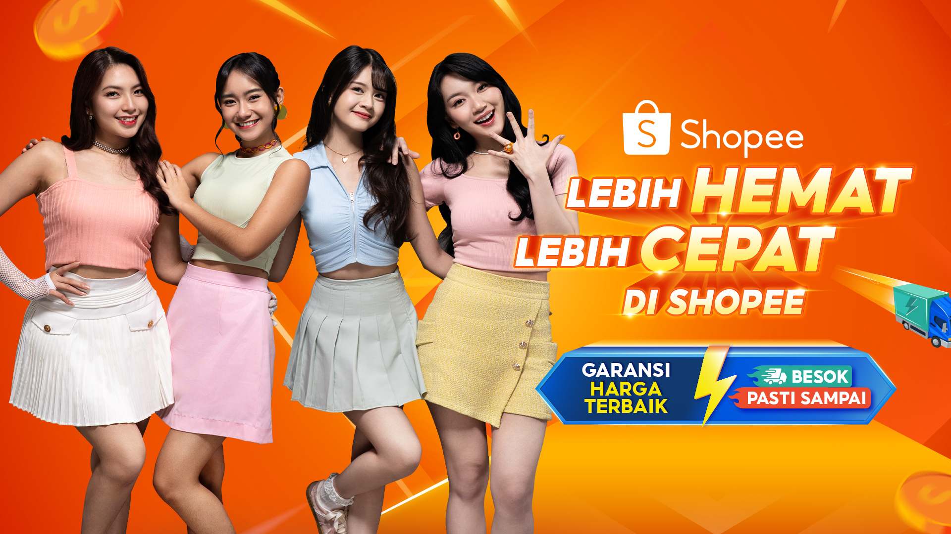 MV Paling Fresh Bulan Ini! JKT48 Tampil Fun & Stylish Bareng Shopee di Video Musik Terbaru “Lebih Hemat, Lebih