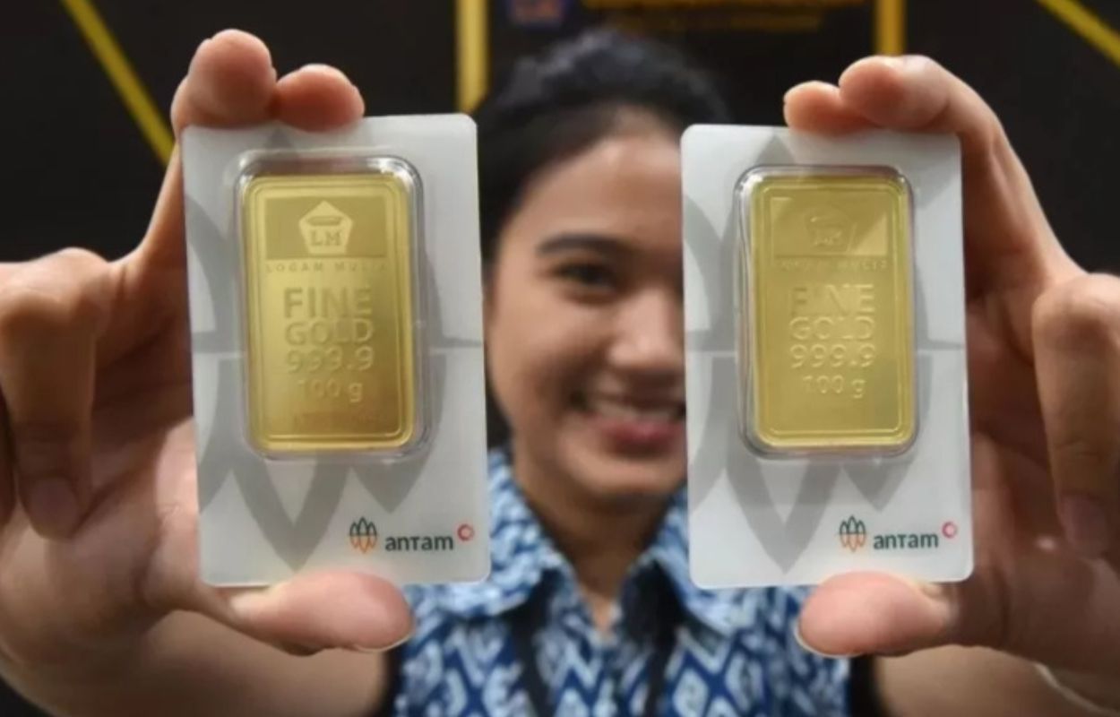 Awal Tahun: Harga emas ANTAM dan Buyback Hari ini