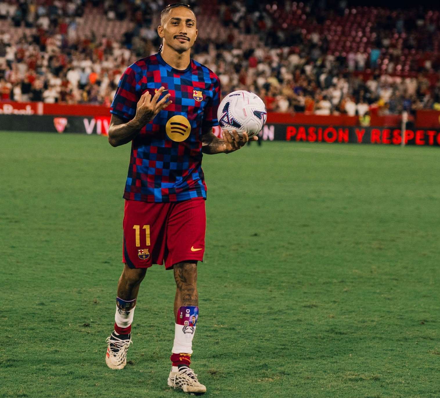 Barcelona Comeback 3-1 atas Sevilla, Raphinha Cetak Hattrick