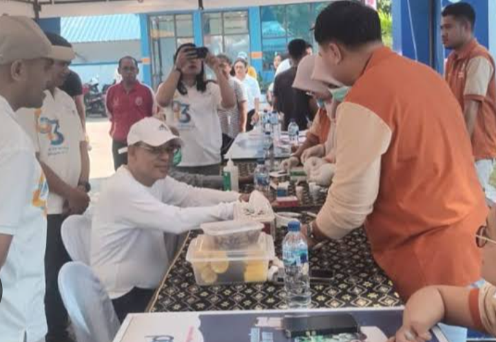 Bank NTT Cabang Ende Adakan Pengobatan Gratis bagi Masyarakat