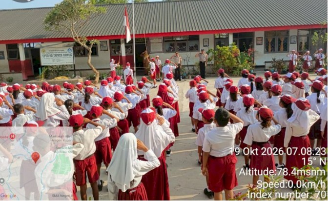Polda NTT Tanamkan Nilai Kebangsaan dan Karakter Pelajar Sejak Dini