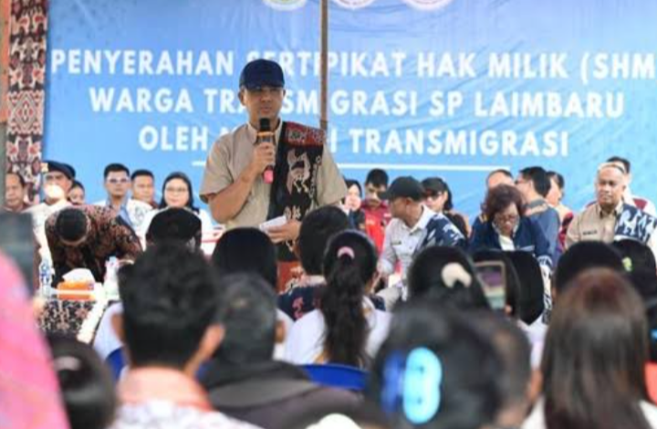 10 Tahun Menanti SHM, Transmigran Sumba Timur Berterima Kasih ke Prabowo