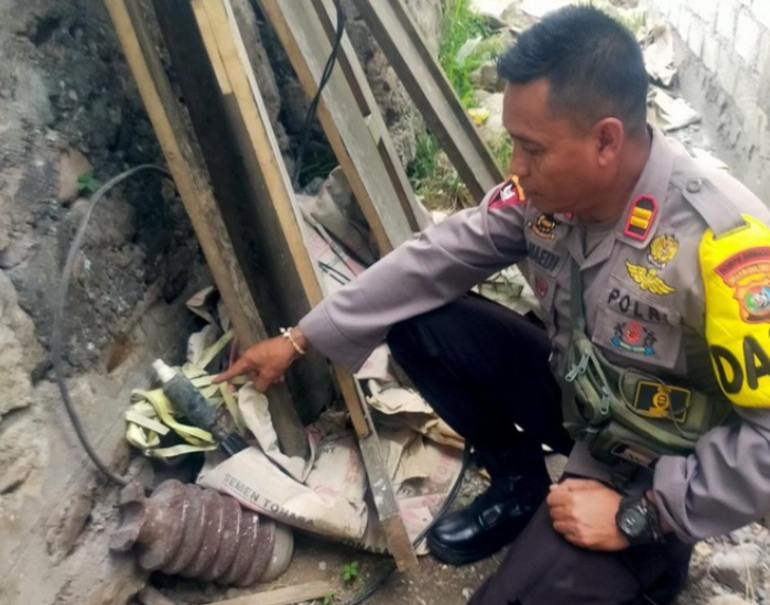 Warga Ruteng NTT Temukan Mortir Aktif di Samping Kamar Kos