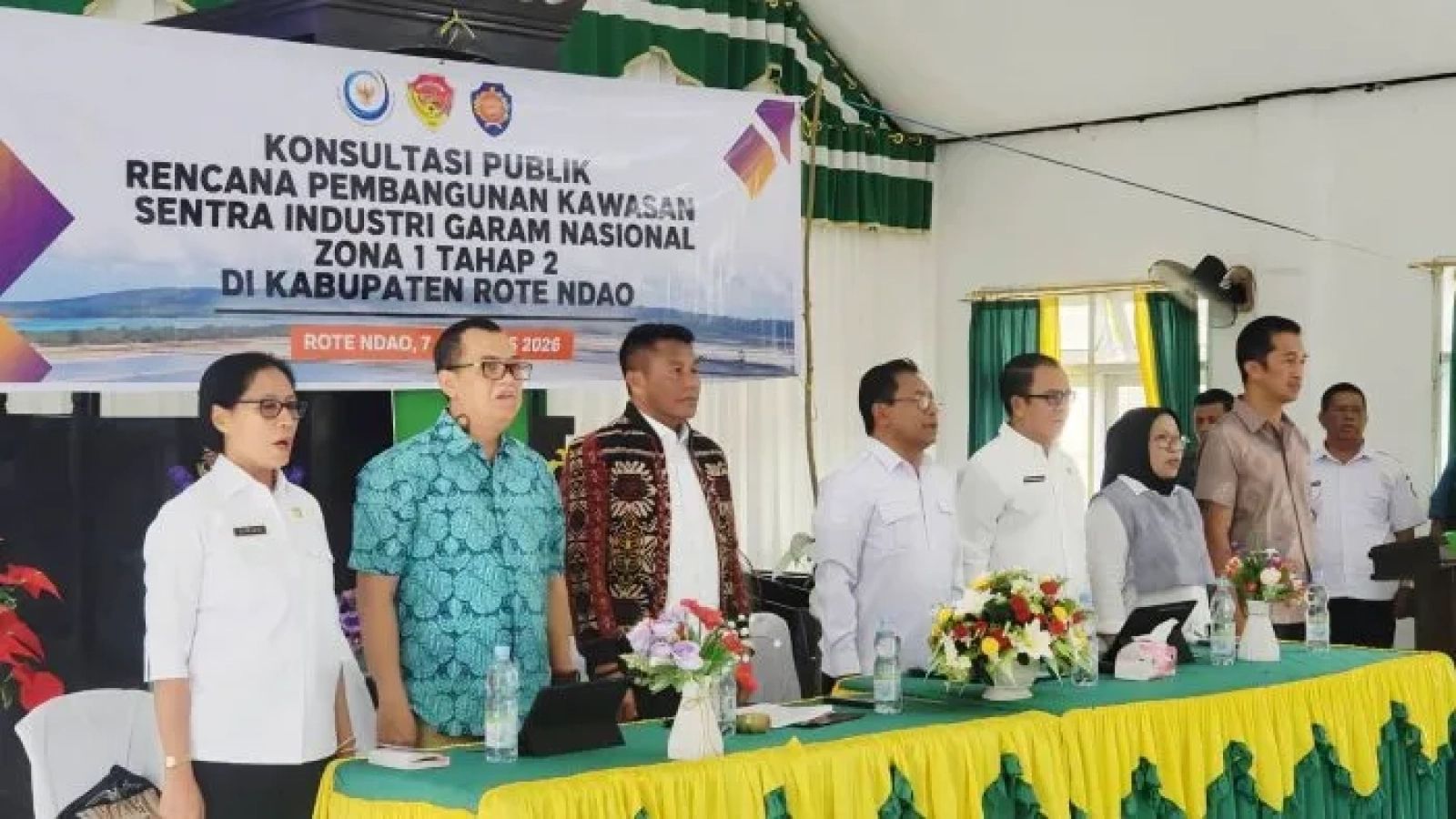 Rote Ndao Siap Dukung Pengembangan Kawasan Sentra Industri Garam Nasional