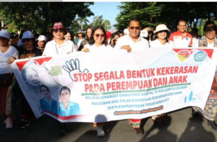 Aksi Tolak Kekerasan pada Perempuan dan Anak di NTT