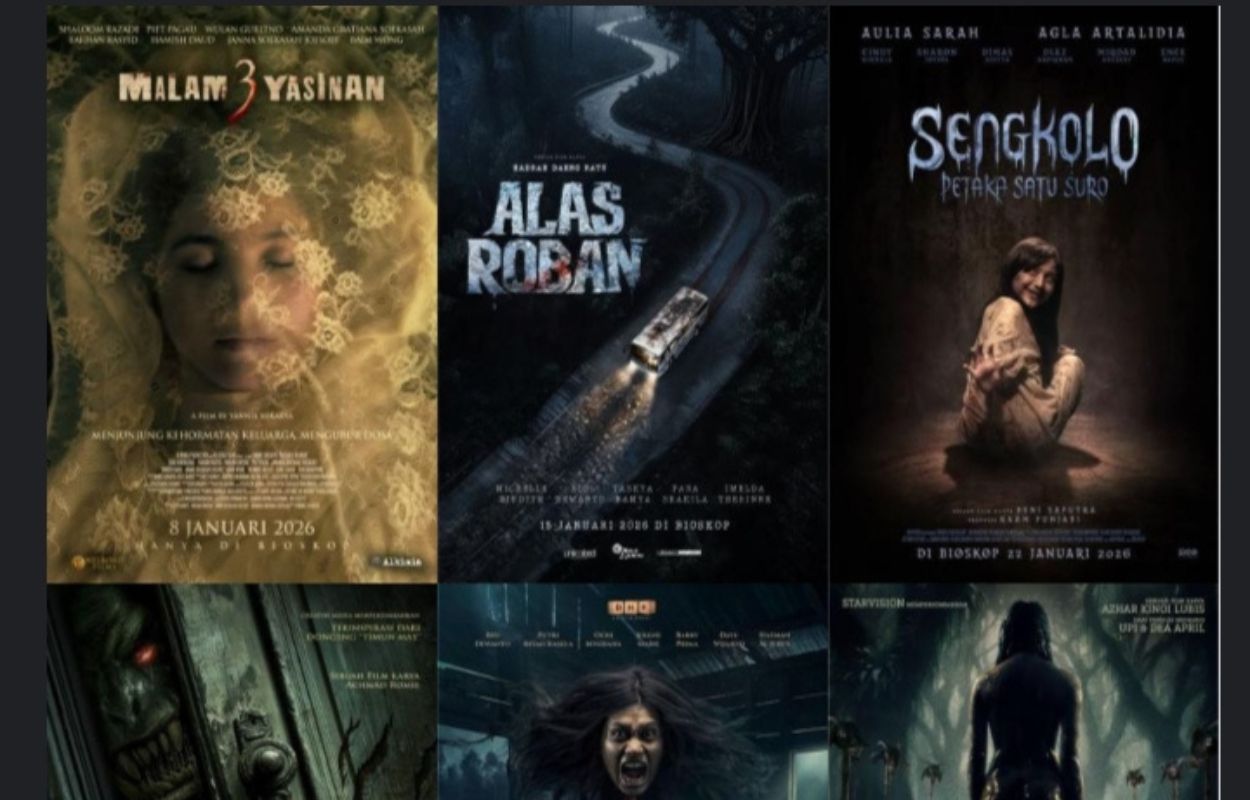 Tahun Baru Bakal Diwarnai Film Horor Lokal di Januari 2026