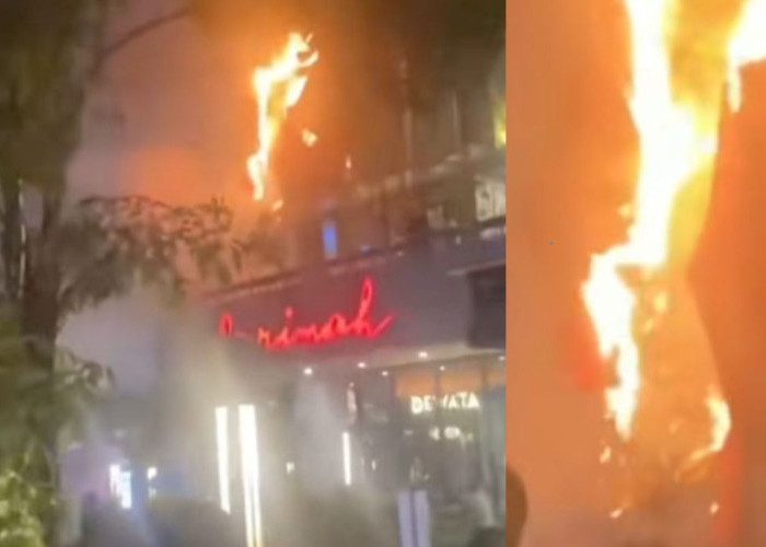 Viral, Mall Sarinah Thamrin-Jakpus Kebakaran, Asap Hitam Tebal Membubung Tinggi