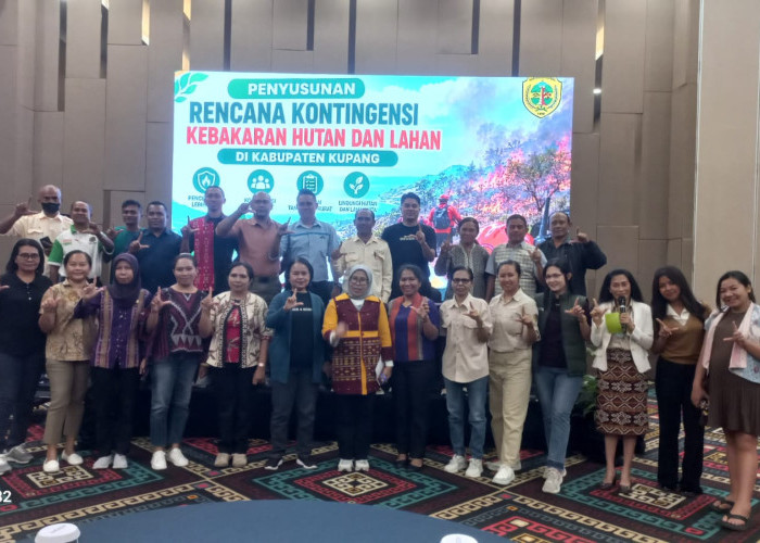 Antisipasi Karhutla, Kabupaten Kupang Mulai Susun Renkon dan Petakan Kebutuhan Sumber Daya