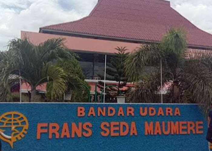 Bandara Frans Seda Tutup Sementara imbas Abu Vulkanik
