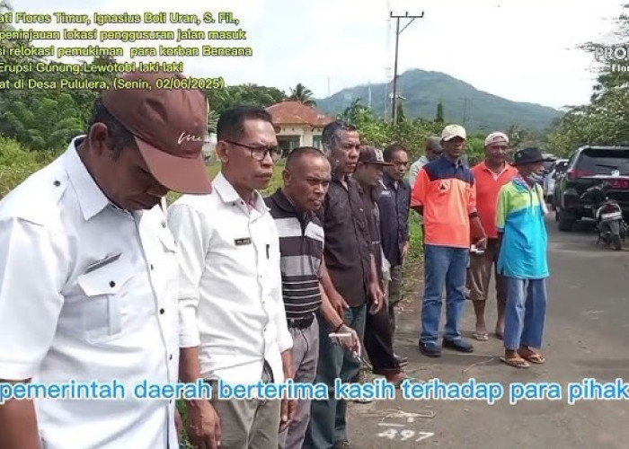 Akses ke Huntap Mulai Dibuka dan Rasa Terima Kasih Wabup Flotim
