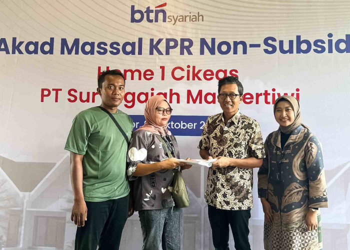  BTN Syariah Garap Pembiayaan 14.000 Unit Rumah di Bogor 