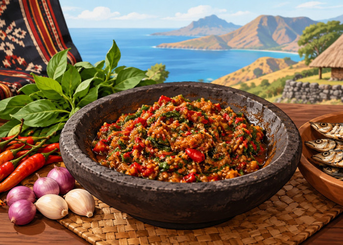 Mengenal Sambal Lu'at, Pendamping Se'i yang Punya Cita Rasa Pedas dan Segar