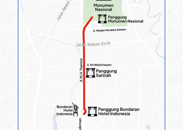 Mau Nonton Karnaval HUT ke-81 RI? Ini Rute dan Titik Terbaik Menyaksikan Parade