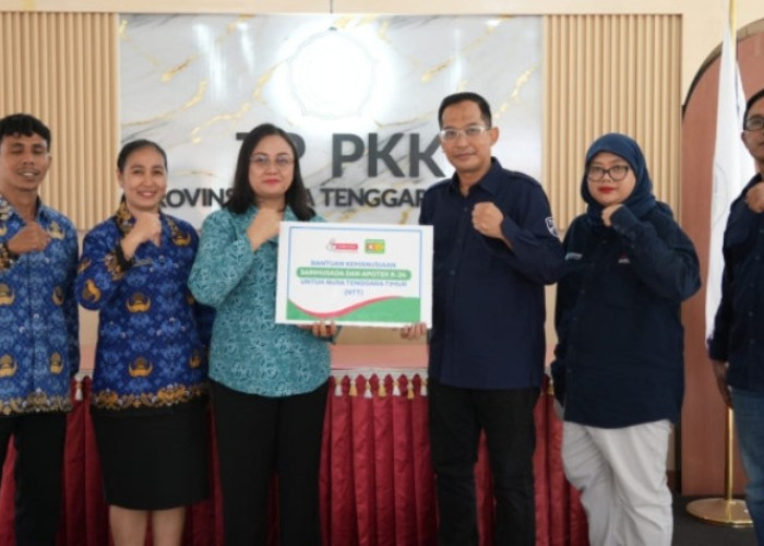 K-24 Grup dan Danone Indonesia Salurkan Dukungan ke NTT