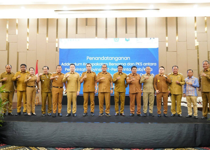 Tingkatkan Pendapatan Daerah, Pemprov NTT dan 22 Kabupaten/Kota Teken Addendum Kerja Sama Pajak