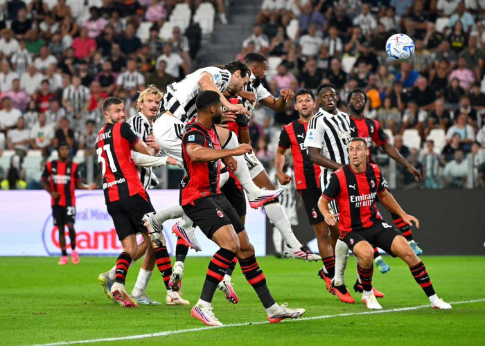 Juventus Selamat dari Kekalahan, Gol Federico Gatti Menit Akhir Paksa AC Milan Imbang 1-1