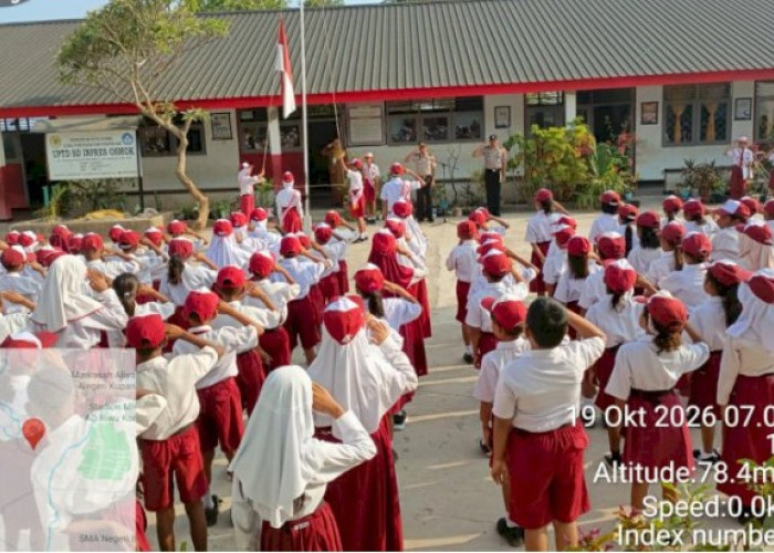 Polda NTT Tanamkan Nilai Kebangsaan dan Karakter Pelajar Sejak Dini