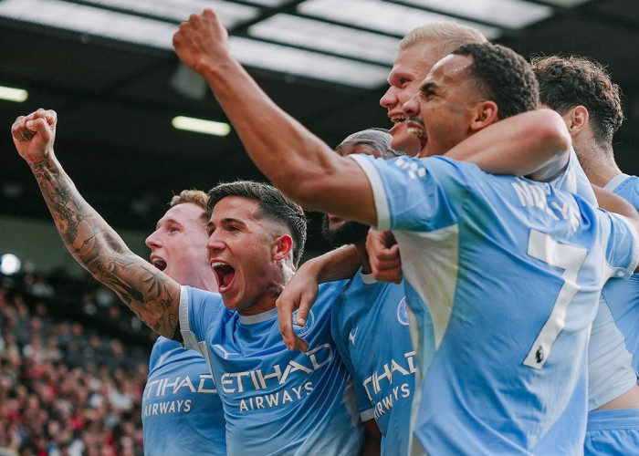 Manchester City Kalahkan MU 1-0 di Old Trafford, Haaland Jadi Pahlawan