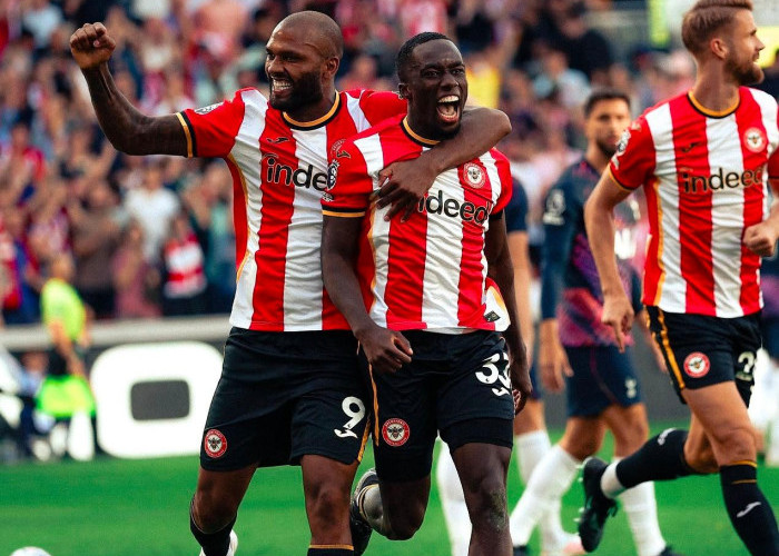 Brentford Hancurkan Tottenham 3-0, The Lilywhites Awali Liga Inggris dengan Kekalahan