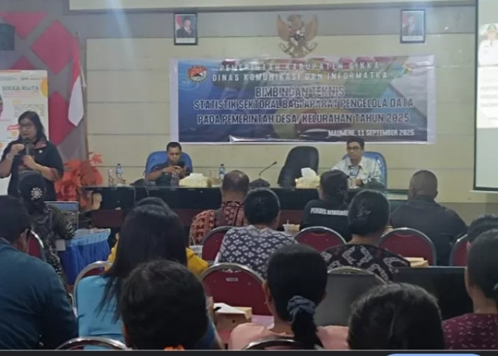 Diskominfo Sikka Gelar Bimtek Statistik Sektoral Desa