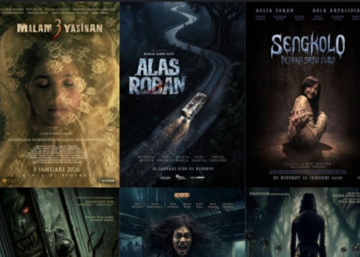 Tahun Baru Bakal Diwarnai Film Horor Lokal di Januari 2026
