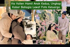 Baby Bump: Via Vallen Hamil Anak Kedua, Pemandangan Bersalju